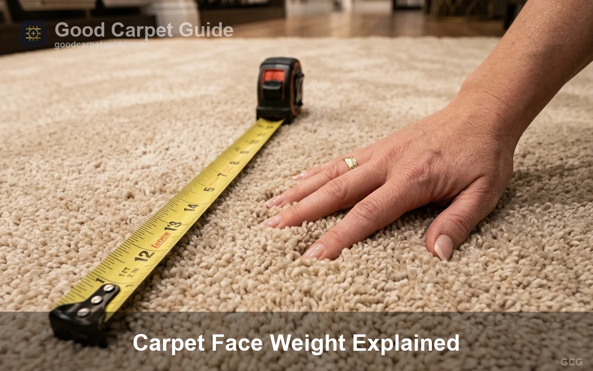 Carpet Face Weight Explained