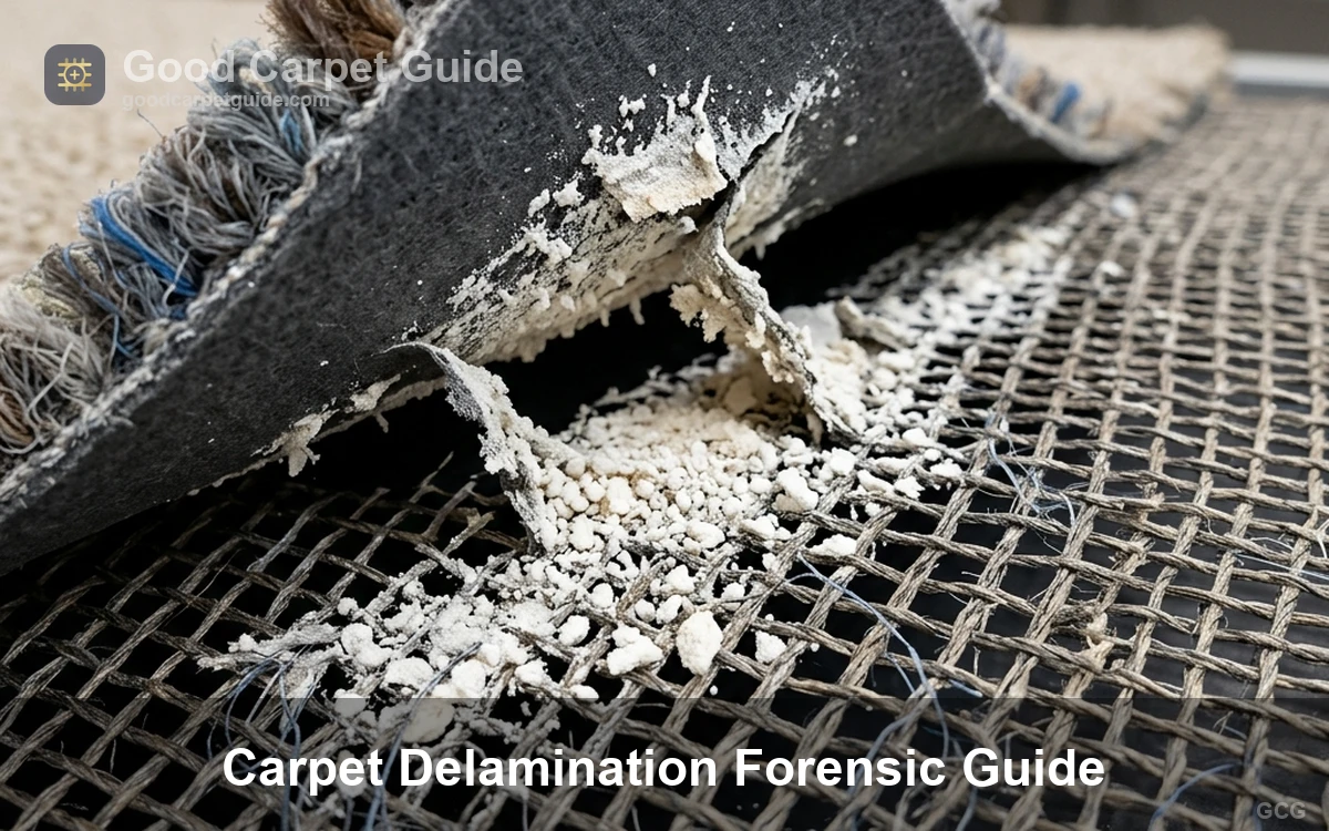 Carpet Delamination: Causes, Diagnosis, and Technical Repair Economics